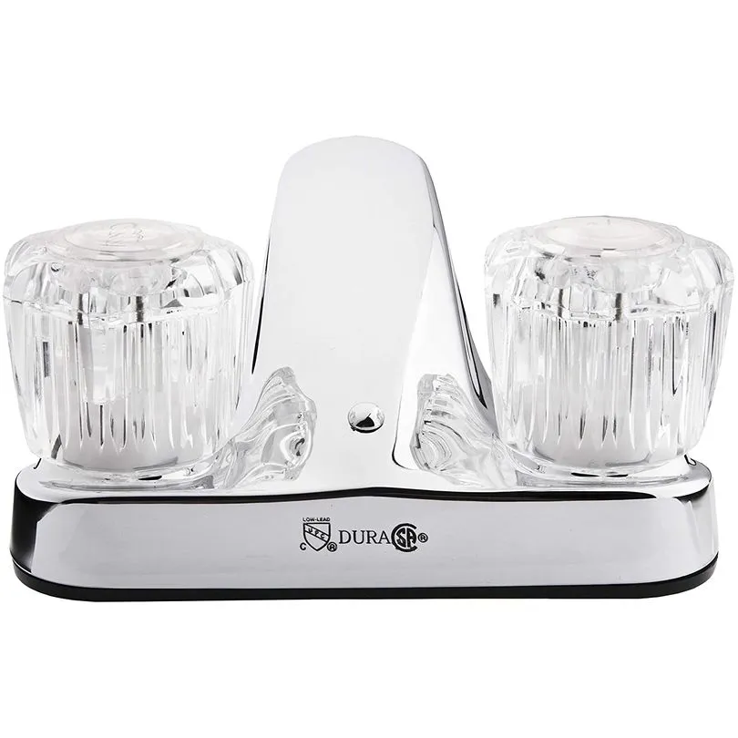 Dura 4in Chrome faucet
